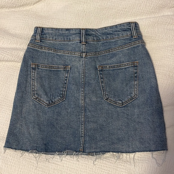 Target Wild Fable Mini Jean Denim Skirt - Picture 2 of 4